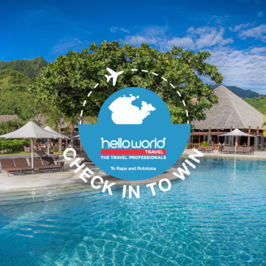 Check in to win with helloworld