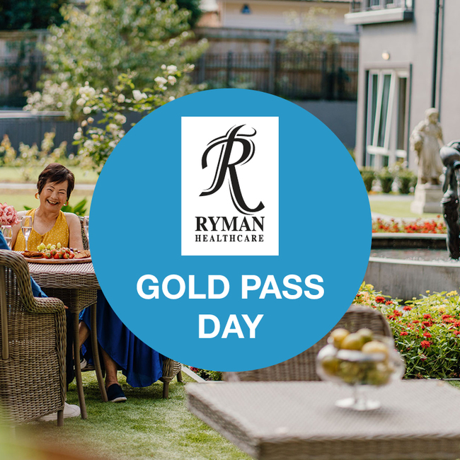 Gold Pass Day sponsored by Ryman Healthcare